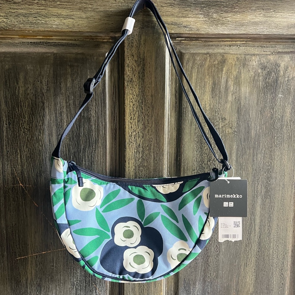 Marimekko Green and Blue Women's Bag